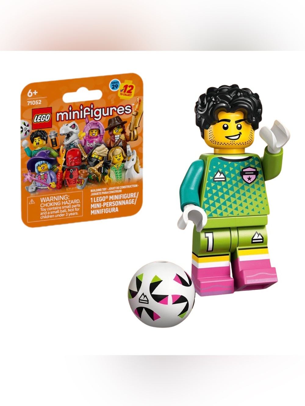 Lego. CMF Series 29 Soccer/Football Goalkeeper